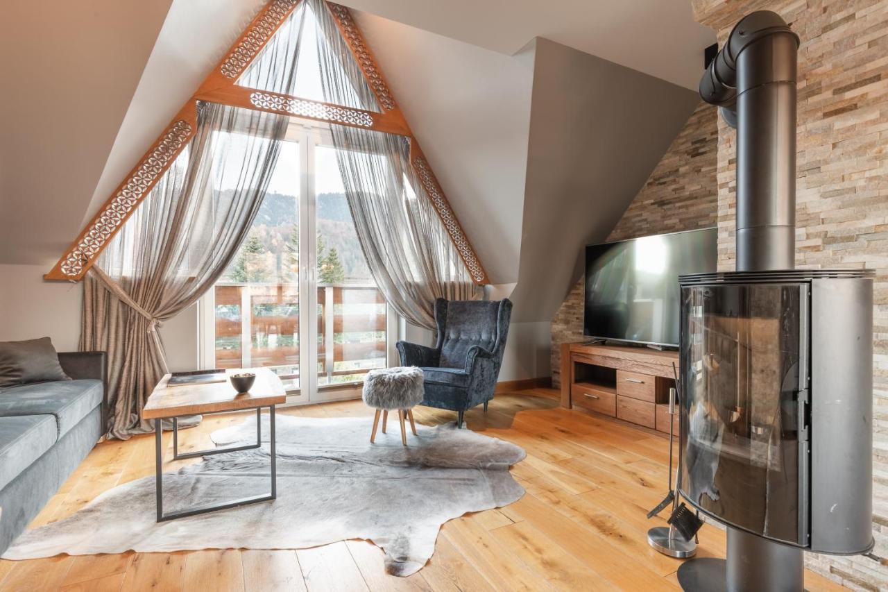 Apartament Giewont House & Spa Z Sauna ザコパネ エクステリア 写真