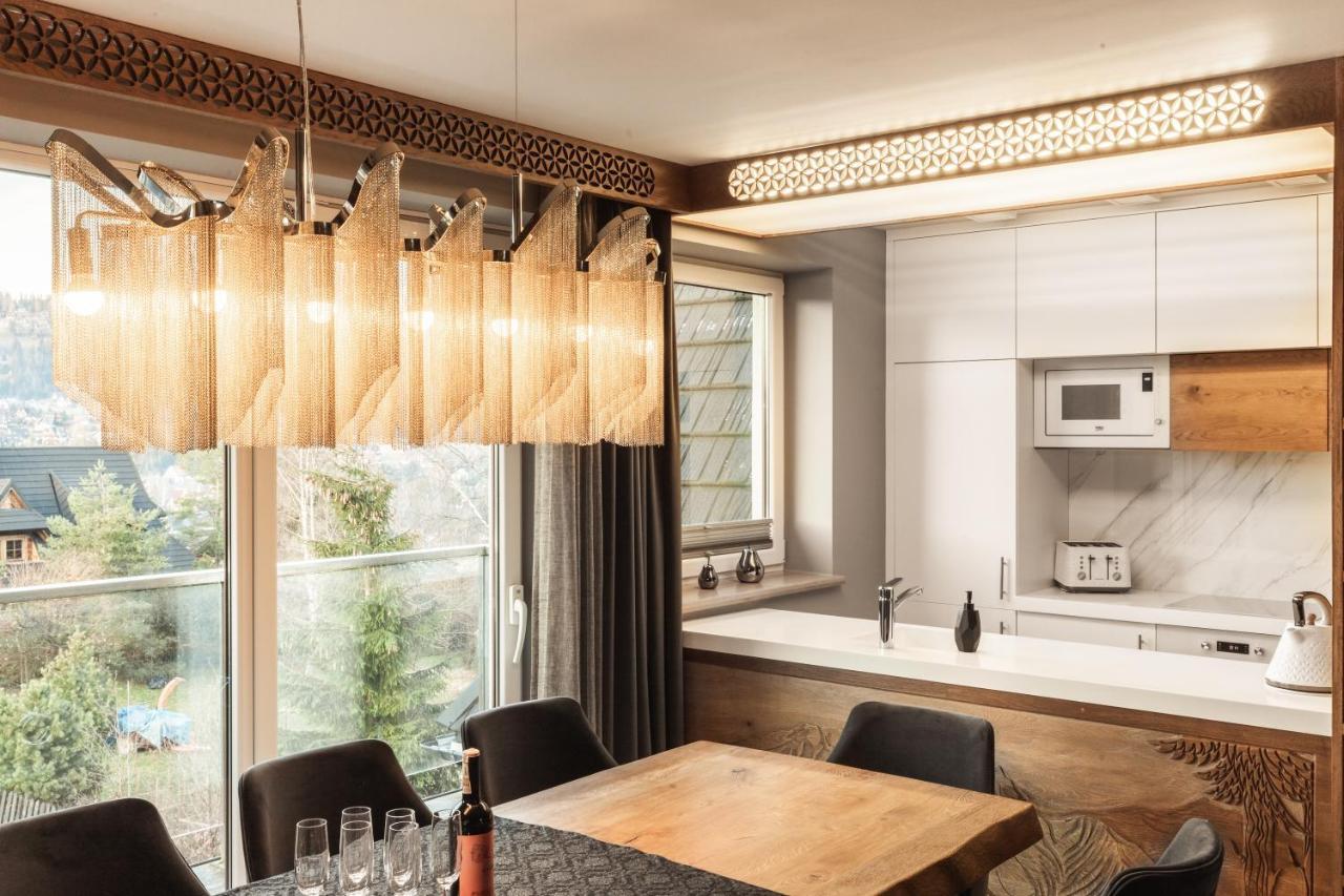 Apartament Giewont House & Spa Z Sauna ザコパネ エクステリア 写真